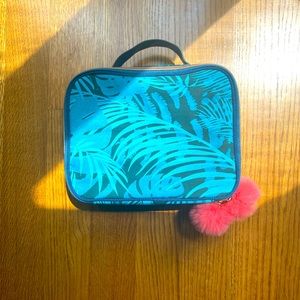 Palm print travel case